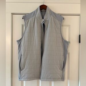 Holderness & Bourne Men's XL Perry Vest - Grey Herringbone